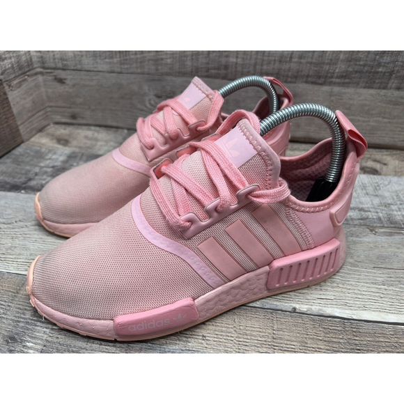 Adidas Nmd R1 FW4708 Pink Color Women Size 5 Preowned - Picture 12 of 12